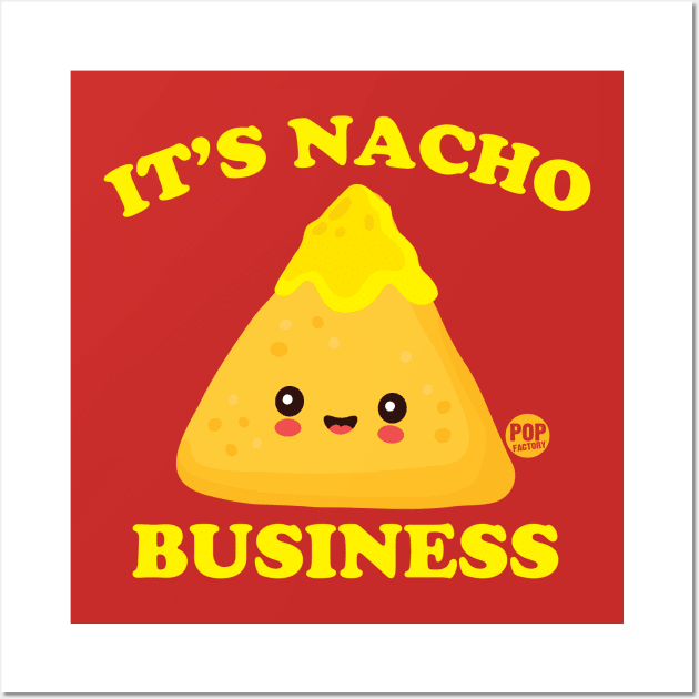 NACHO BUSINESS Wall Art by toddgoldmanart